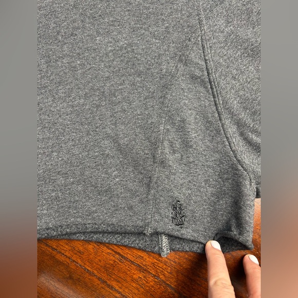 FP Movement by Free People gray  Crop Sweater - Picture 6 of 9